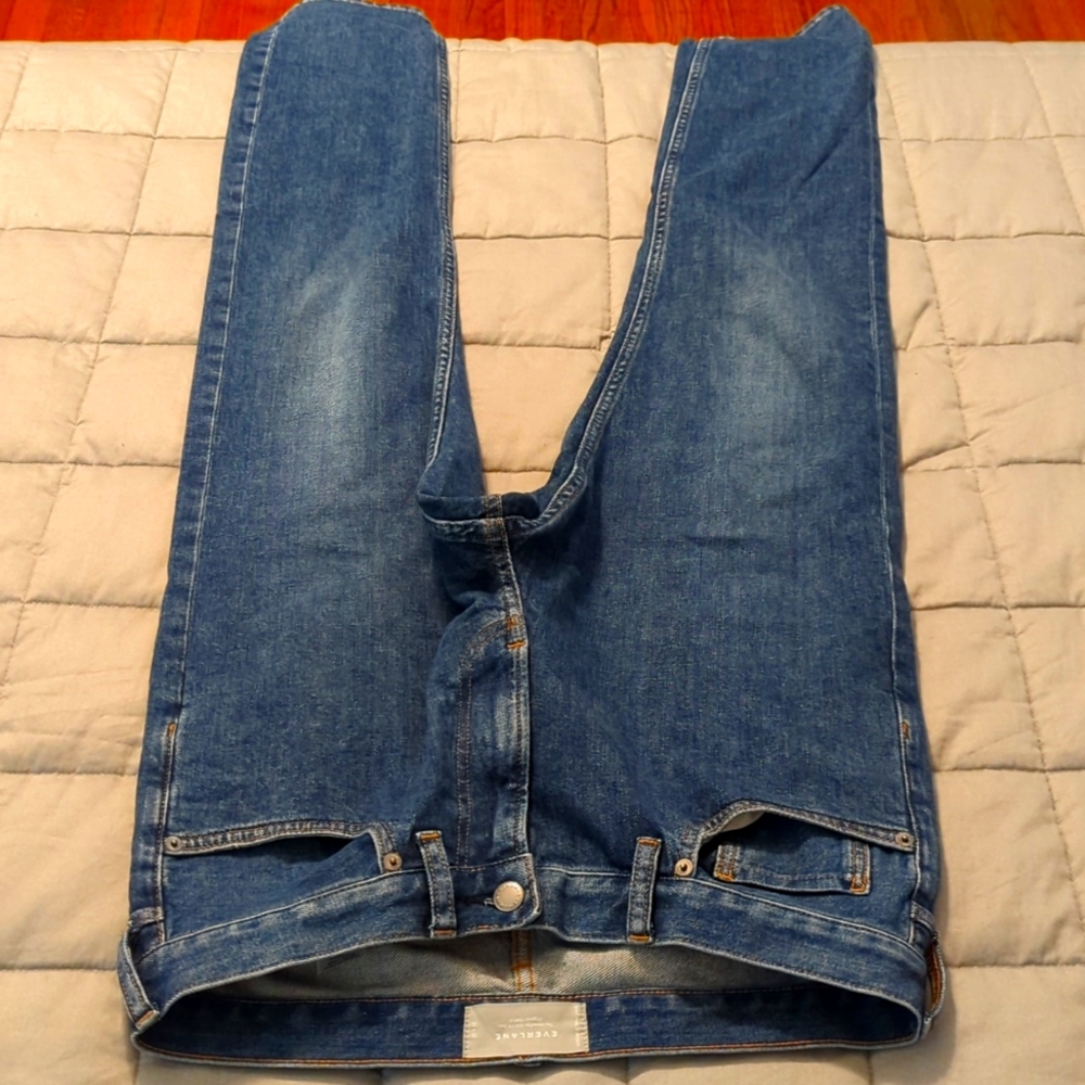 Everlane slim selvedge jeans